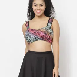 Cukoo Black Printed Swimwear Set-picture-25