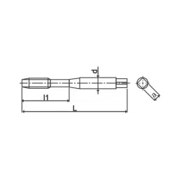 OSG 48043165 WXL-CPM-RFT Non Thru Coolant Drill Tap(4 Flute, 9 mm Dia) image 2