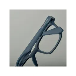 SAM AND MARSHALL Jamie Light Weight Prescription Friendly Pc Blue Frame Square Computer Glasses image 4