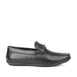 Privo by Inc.5 Men's Black Formal Loafers image 1