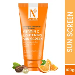 NutriGlow Advanced Organics Vitamin C Lightening Sun Screen SPF 50 PA+++ image 1