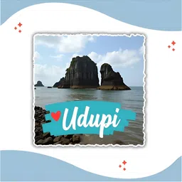 GIFTSHALA Blue & Green Udupi Printed Decorative Magnet image 4