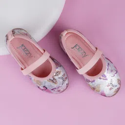 Jazzy Juniors Butterflies Printed Ballerinas - Pink-picture-10
