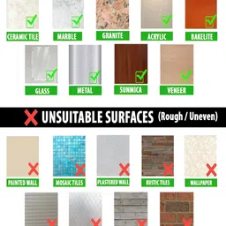 HOKIPO White Solid Plastic Tissue Holders image 3