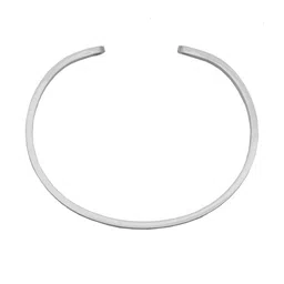 JOKER & WITCH Silver-Toned One Day at a Time Cuff Bracelet image 2