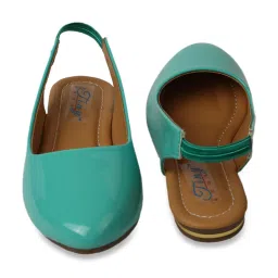 Tiny Bugs Kid's Sea Green Sling Back Sandals image 3