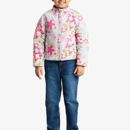 Ed-a-Mamma Multi Corduroy Regular Printed Jacket image 4