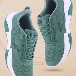 Sparx Men's Moss Green Running Shoes image 1