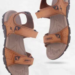 Sparx Men's Brown Floater Sandals image 1