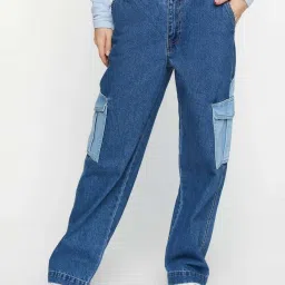 Forever 21 Blue High Rise Jeans image 1
