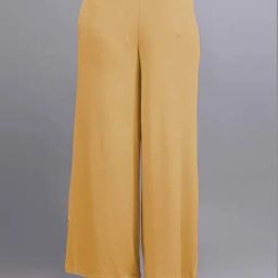Lyra Beige Cotton Flared Pants-picture-18
