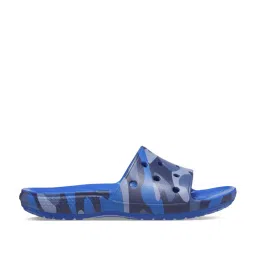 Crocs Men's Classic Blue Bolt Slides image 1
