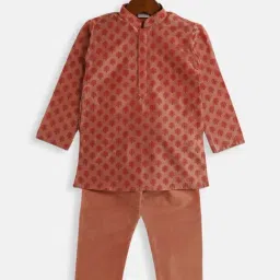 VASTRAMAY SISHU Pink Cotton Printed Kurta Set-picture-40
