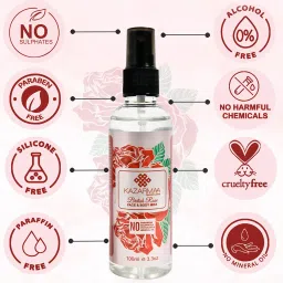 Kazarmaa British Rose Face & Body Mist - 100 ml image 3