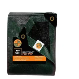 DDRS HDPE Tarpaulin (Tripal) ‎Green 150 GSM & 3.66 x 3.66 m (‎12 x 12 ft) Size, DDRSHDPE150-12X12-picture-25