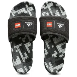 Adidas Men's ADILETTE COMFORT Black Slides image 1