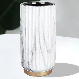 Art Street Basic White Ceramic Vases image 1