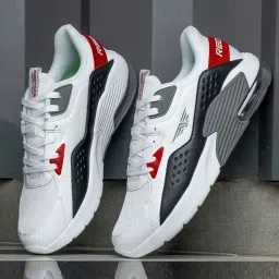 Red Tape Men's White Running Shoes image 1