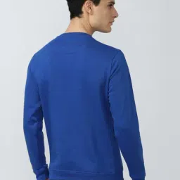 Academy By Van Heusen Blue Slim Fit Printed Sweatshirts image 2