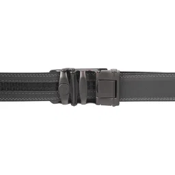 Calvadoss Men Solid Slider Buckle Belt image 2