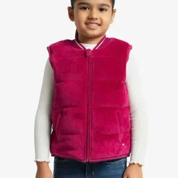 Ed-a-Mamma Pink Cotton Regular Solid Jacket-picture-31