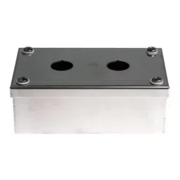 ABB Stainless Steel Compact Push Button Enclosure - 2 Hole 22mm Diameter, 01.001002.SS2 image 3