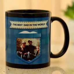 FNP Multicolor Ceramic Best Dad Personalised Mug (325ml)-picture-36