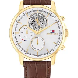 Tommy Hilfiger Men Dial & Leather Straps Analogue Watch TH1710631 image 1