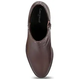 Carlo Romano Women's Brown Casual Booties image 3
