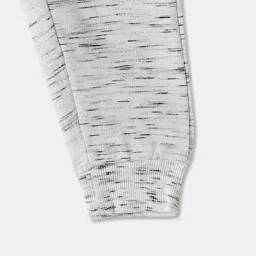 R&B Girls Ivory Cotton Printed Joggers image 3