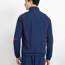 adidas Dark Blue Slim Fit High Neck FEF 22 TRV Jacket image 2