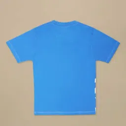Kidsville Boys Blue Cotton Printed T-Shirt image 5