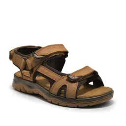 Woodland Men's Camel Floater Sandals image 3