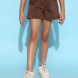 Tales & Stories Kids Brown Printed Shorts-picture-10