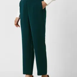 Van Heusen Green Casual Trouser image 3