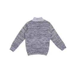 Gini & Jony Kids Grey Printed Sweater image 2