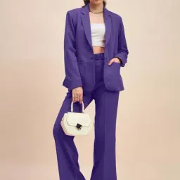 Brinns Violet Regular Fit Blazer image 4