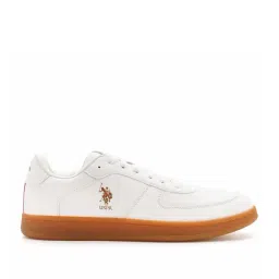 U.S. Polo Assn. Men's White Casual Sneakers-picture-34
