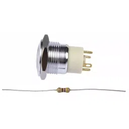 RS PRO Illuminated Push Button Switch Latching 16 mm SPST Green Red LED 36 V DC, 1759291 image 2