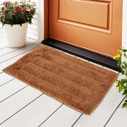 Aura Brown Stripes Design Water Absorbing Anti-Skid Doormat-image-22