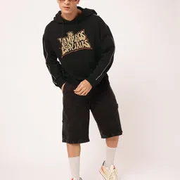 Kook N Keech Typography Printed Hooded Sweatshirt image 2