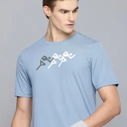 Puma RUN FAVORITE GRAPHIC Printed DryCell Moisture Management Running T-shirt image 1