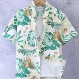 BAESD Boys Classic Floral Printed Casual Shirt image 4