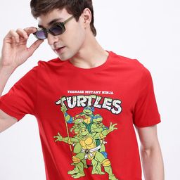 Kook N Keech Mutant Ninja Turtles Printed Bamboo Regular Fit T-shirt-picture-6