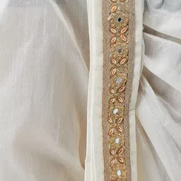 SOJANYA Men Off-White Dhoti Pants image 4