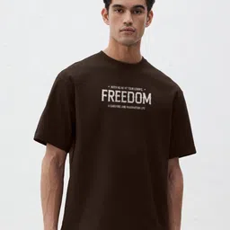 MaverIQ Men Graphic Printed Round Neck Cotton Oversized T-shirt-picture-12