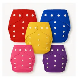 Sparkle Joy Free Size Reusable Cloth Diaper Without Insert Pad- (Pack of 5)- Multicolor-picture-20