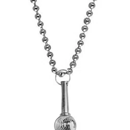 JAGSUN Silver-Plated Geometric Pendants with Chains-picture-17