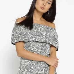 Style Quotient Off White Printed Top-picture-36