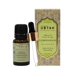 Rejuvenating UBTAN Lemongrass Pure Essential Bath & Body Oil image 1